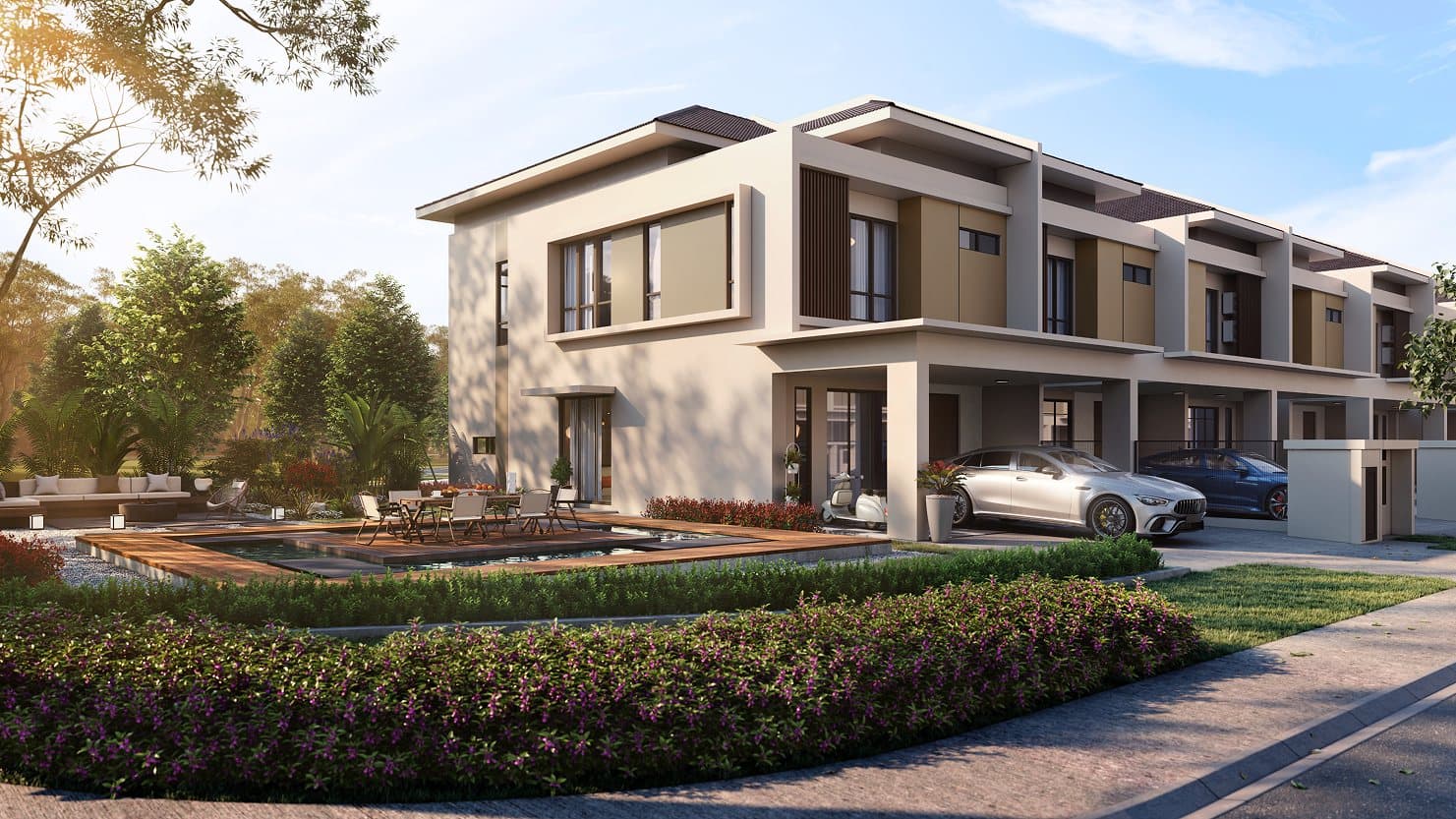 Freehold double-storey terrace homes at Setia Bayuemas